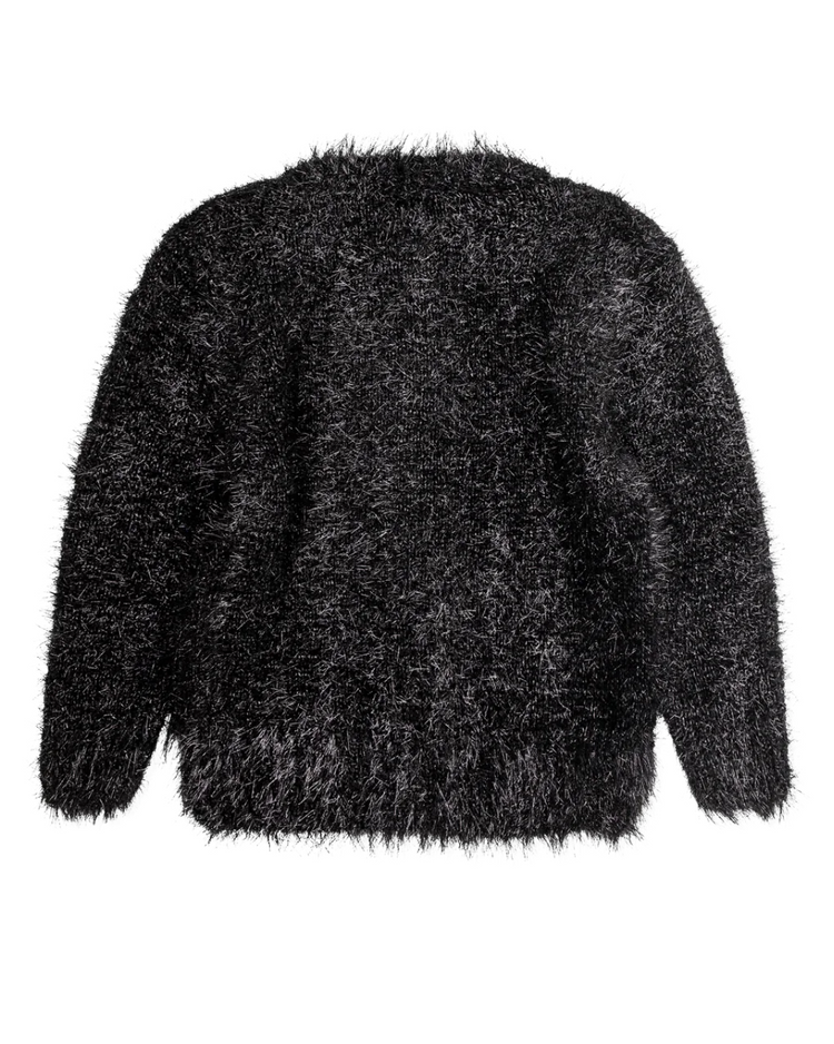 Tinsel Knit Sweater Jacket