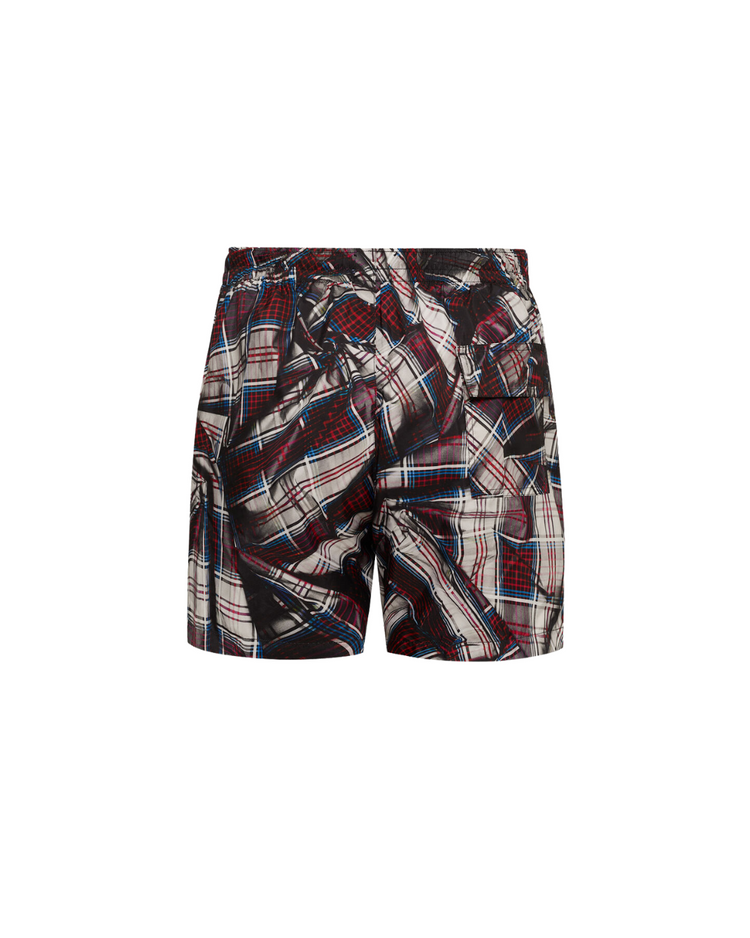 Draped Tartan Surf Boxer