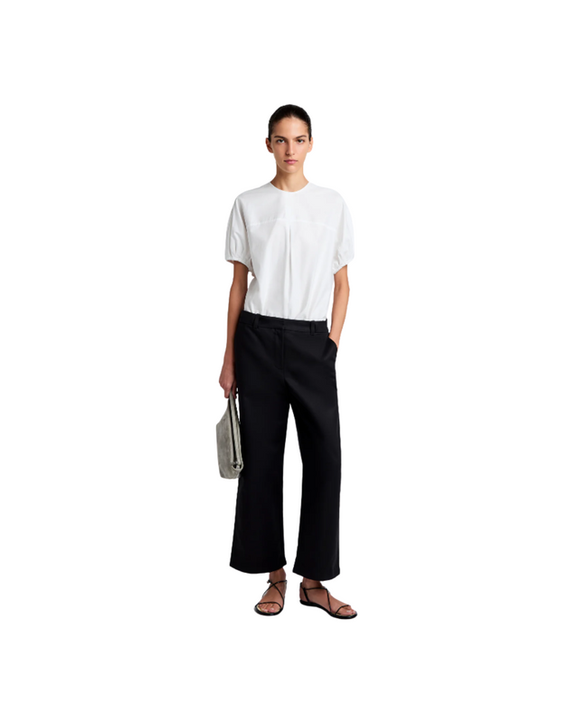 Cali Pant in Stretch Cotton Suiting