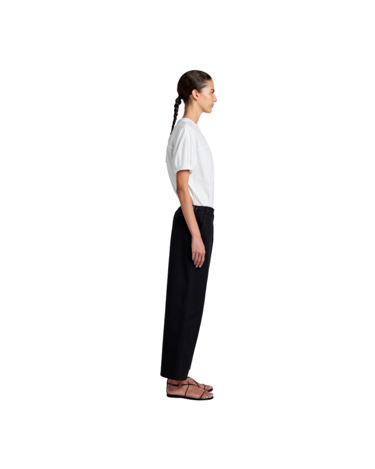 Cali Pant in Stretch Cotton Suiting