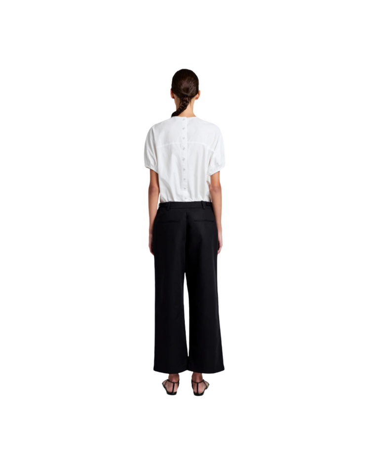 Cali Pant in Stretch Cotton Suiting