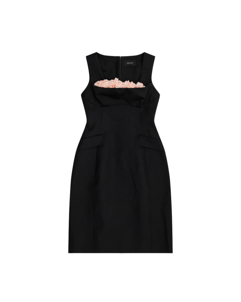 Stuffed Carnation Balconette Bust Detail Dress