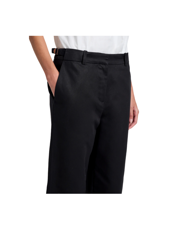 Cali Pant in Stretch Cotton Suiting