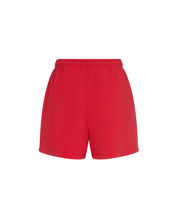 Sweat Elasticated Shorts Fiery Red