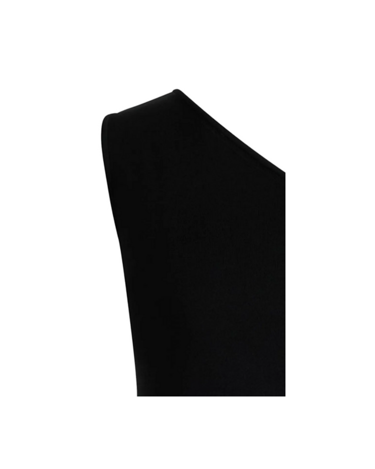 One Shoulder Knit Dress