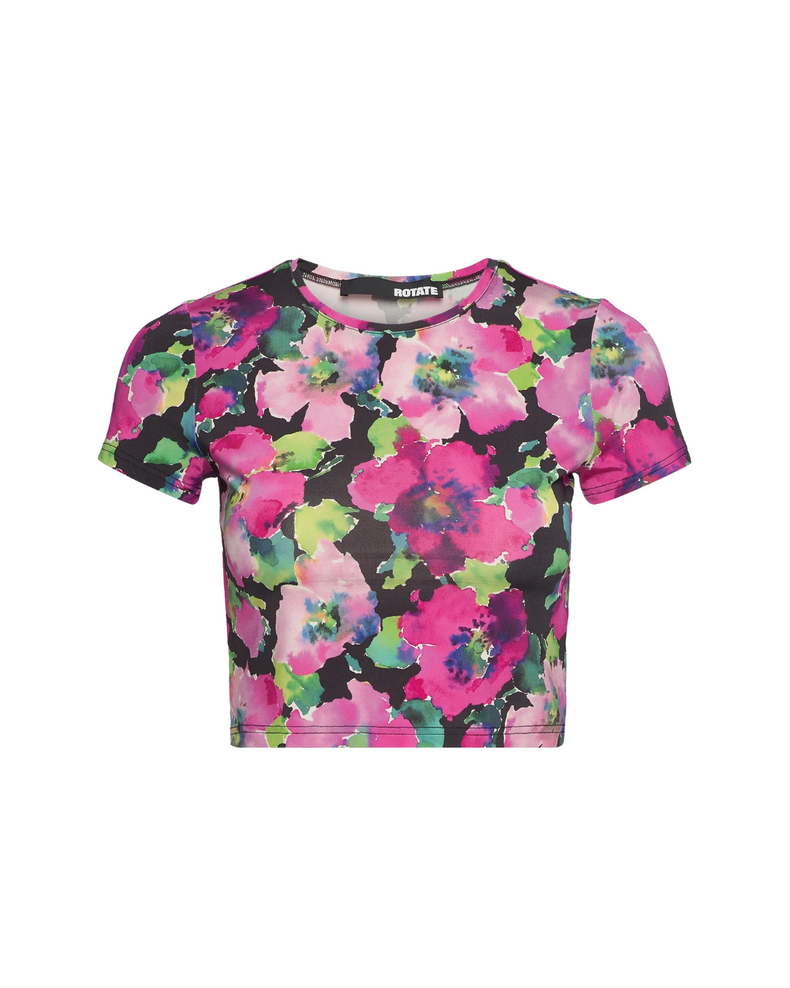 Silky Jersey Crop Top