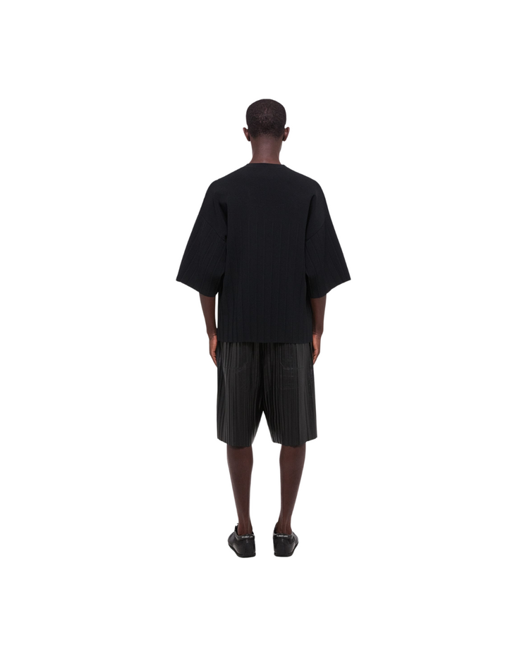 Oversized Pleated Tee