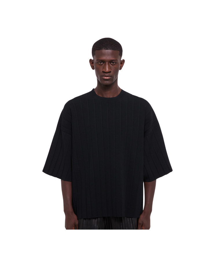 Oversized Pleated Tee