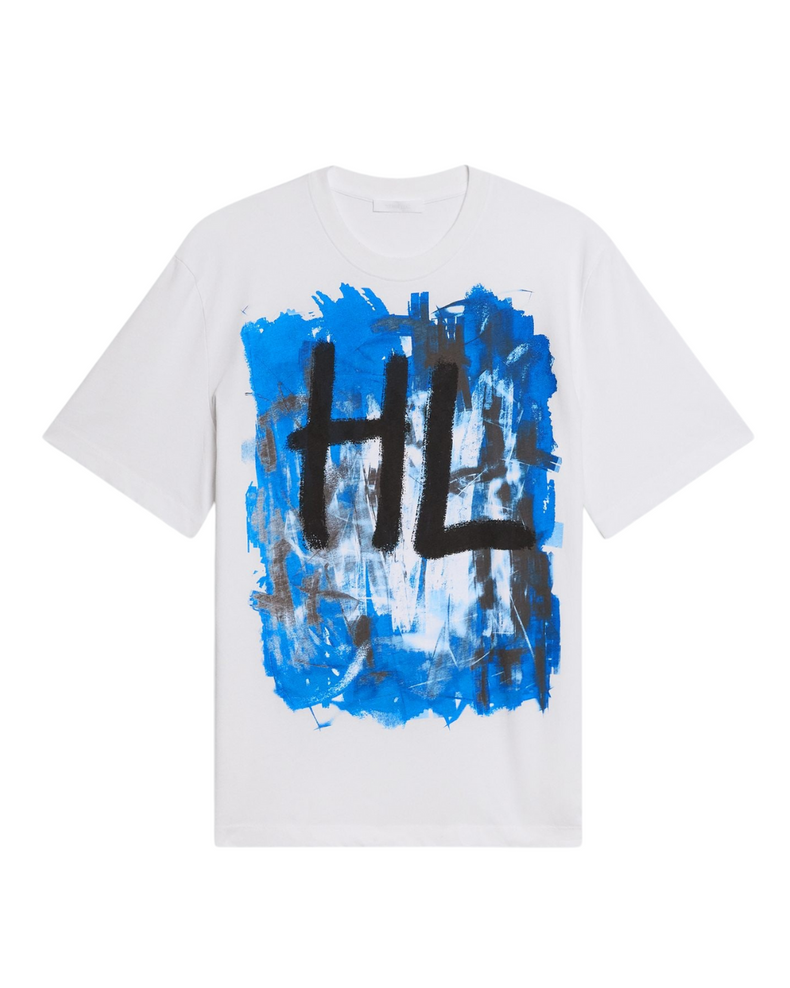 Blue Scribble Tee
