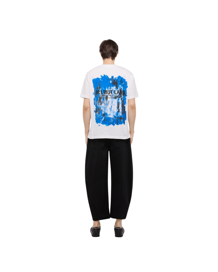 Blue Scribble Tee
