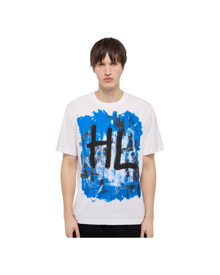 Blue Scribble Tee