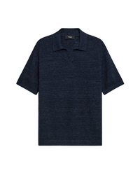 Brenan Polo Shirt In Pacific Linen