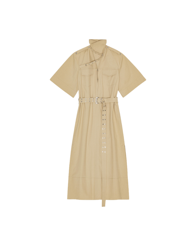 Stretch Cotton Dress