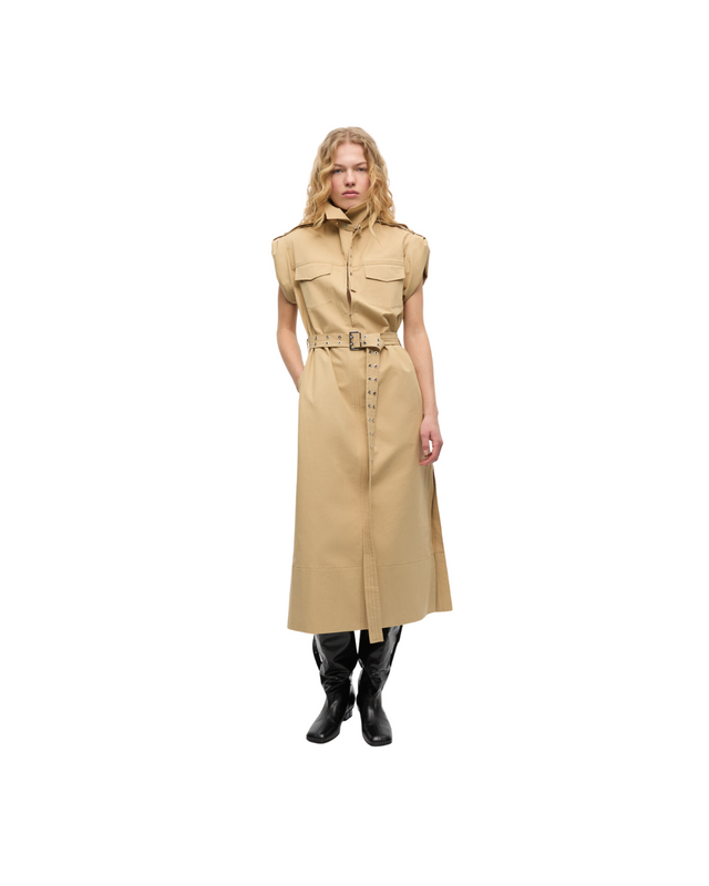 Stretch Cotton Dress