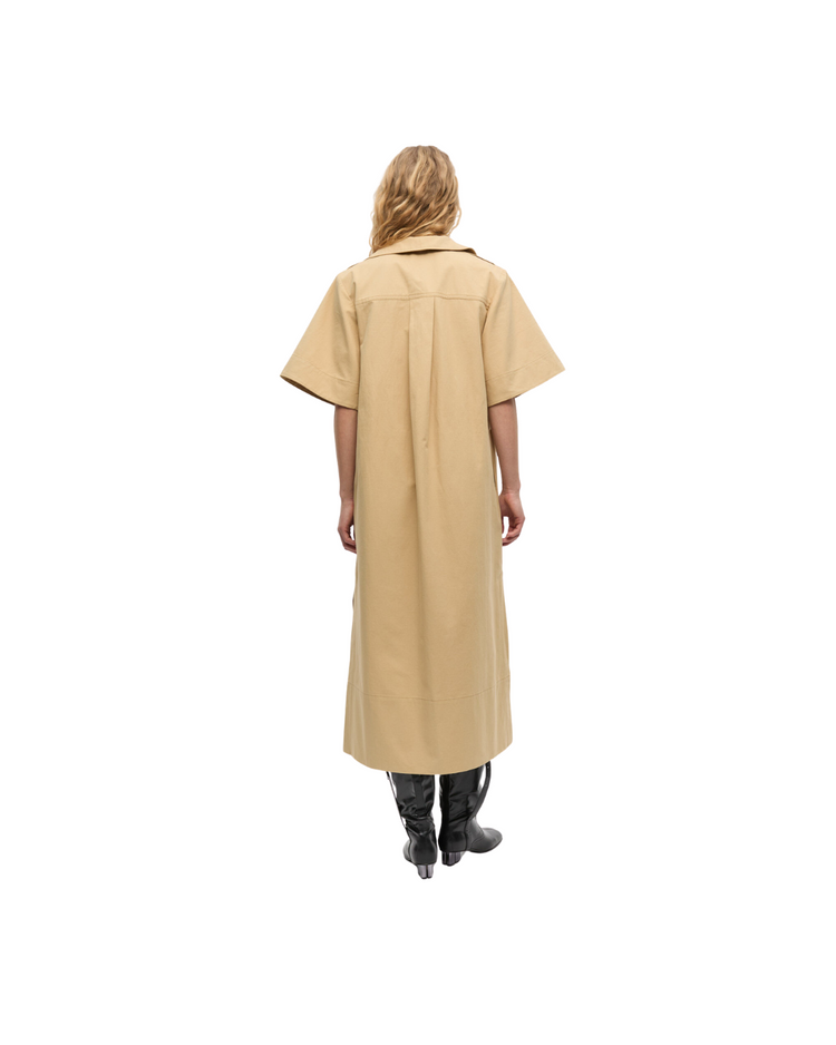 Stretch Cotton Dress