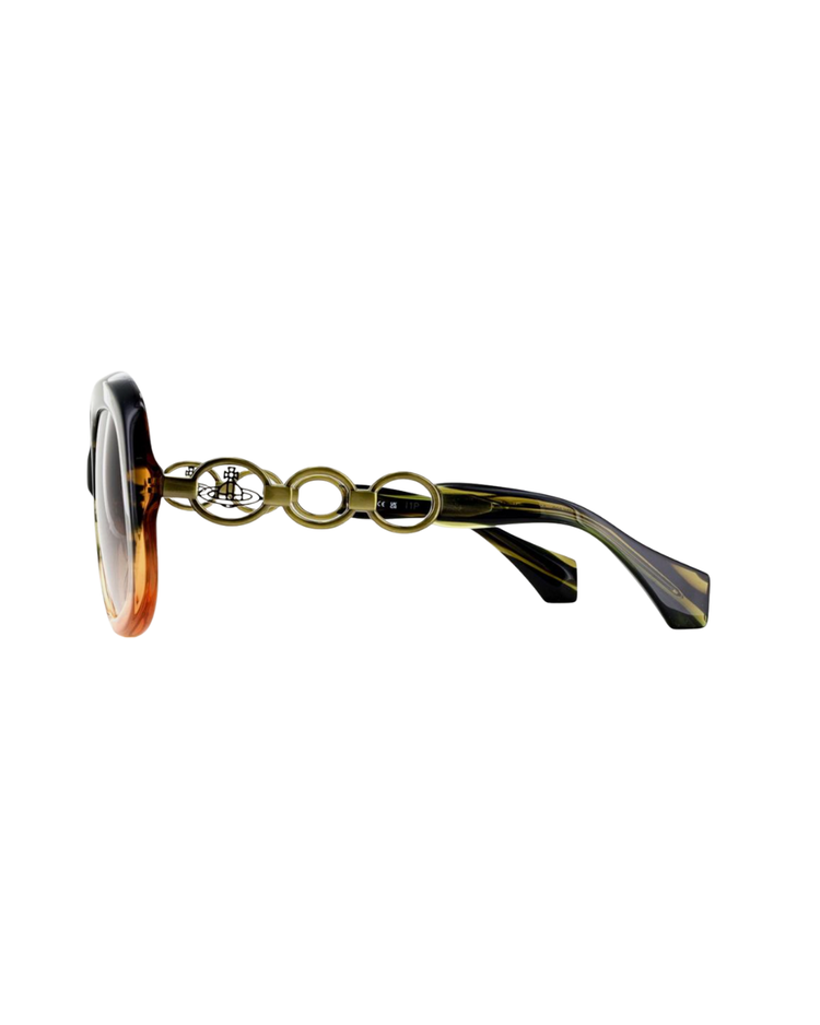 Balmoral Sunglasses Gloss Horn