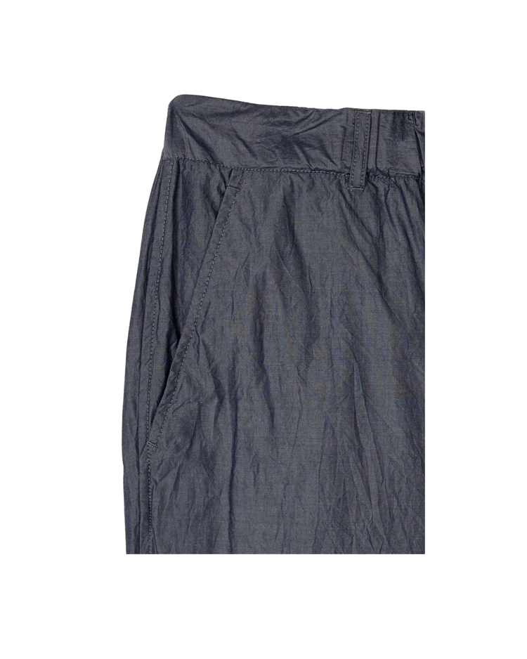 Crinkle Typewriter Tapered Easy Pants