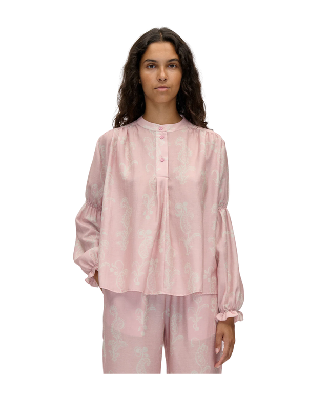 Elasticated Long Sleeve Top