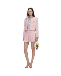 Pink Boucle Jacket