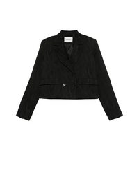 Malin Blazer Black Shadow Lines