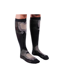 Void Transparent Socks Femme Black White Transparent