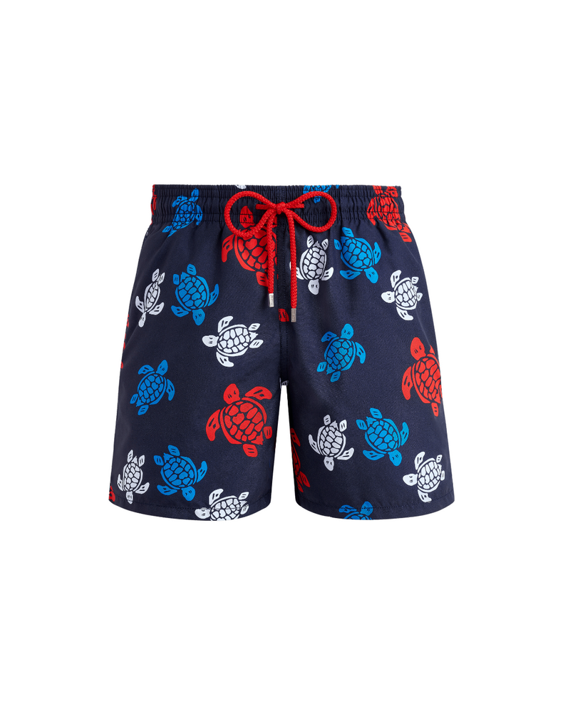 Men Swim Shorts Tortues Multicolores