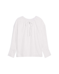 Drawstring Shirt White