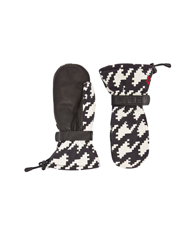 Houndstooth Davos Mitts