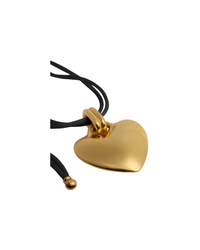 Heart Ribbon Necklace