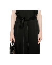 Draped Pleat Detail Jumpsuit