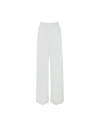 Wide Leg Pleat Detail Trouser