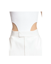 Wide Leg Pleat Detail Trouser