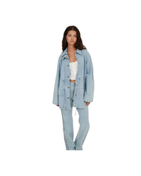 Laced Denim Jacket