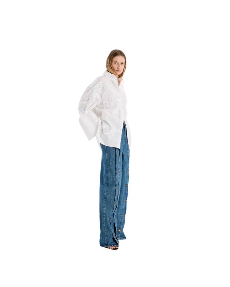 Flower Oversized Shirt