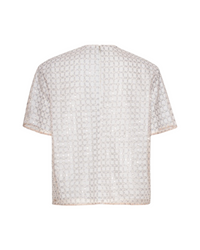 Beaded Oversized Top