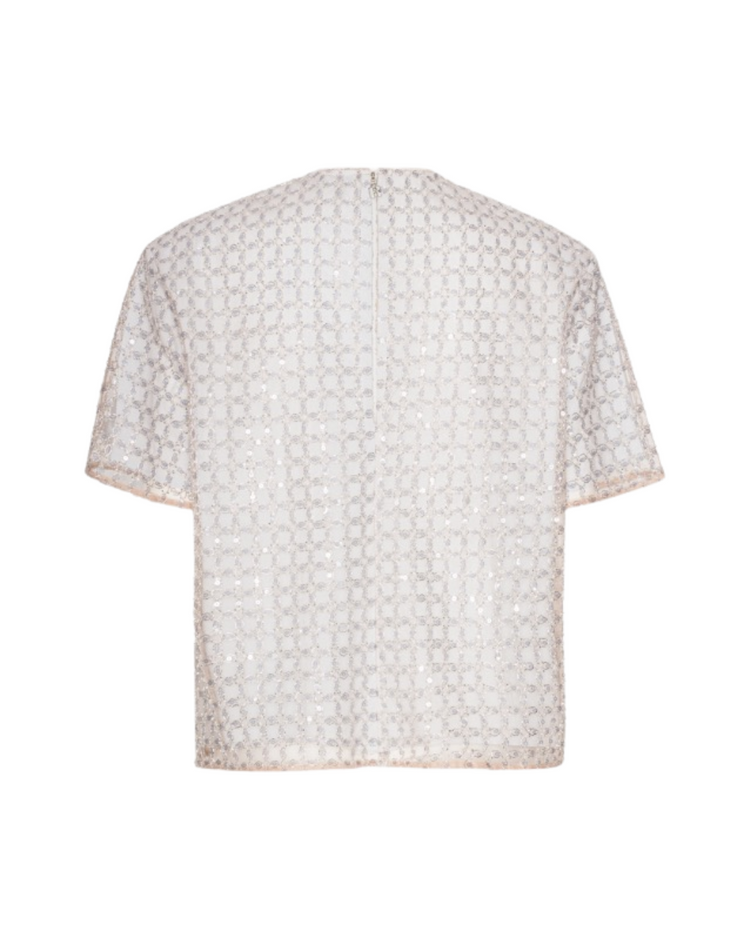 Beaded Oversized Top