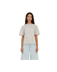 Beaded Oversized Top