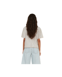 Beaded Oversized Top