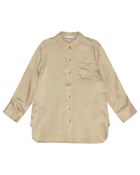 Washed Satin Shirt
