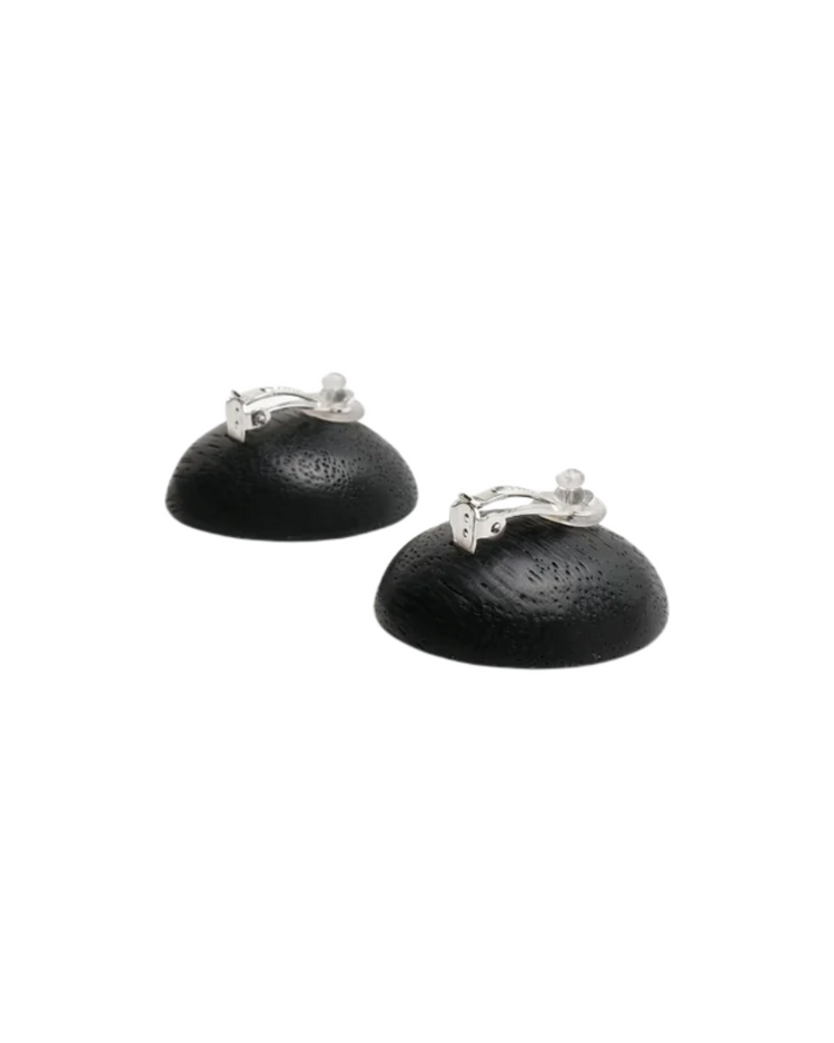 Opaca Earring: Acacia, Silverfoil