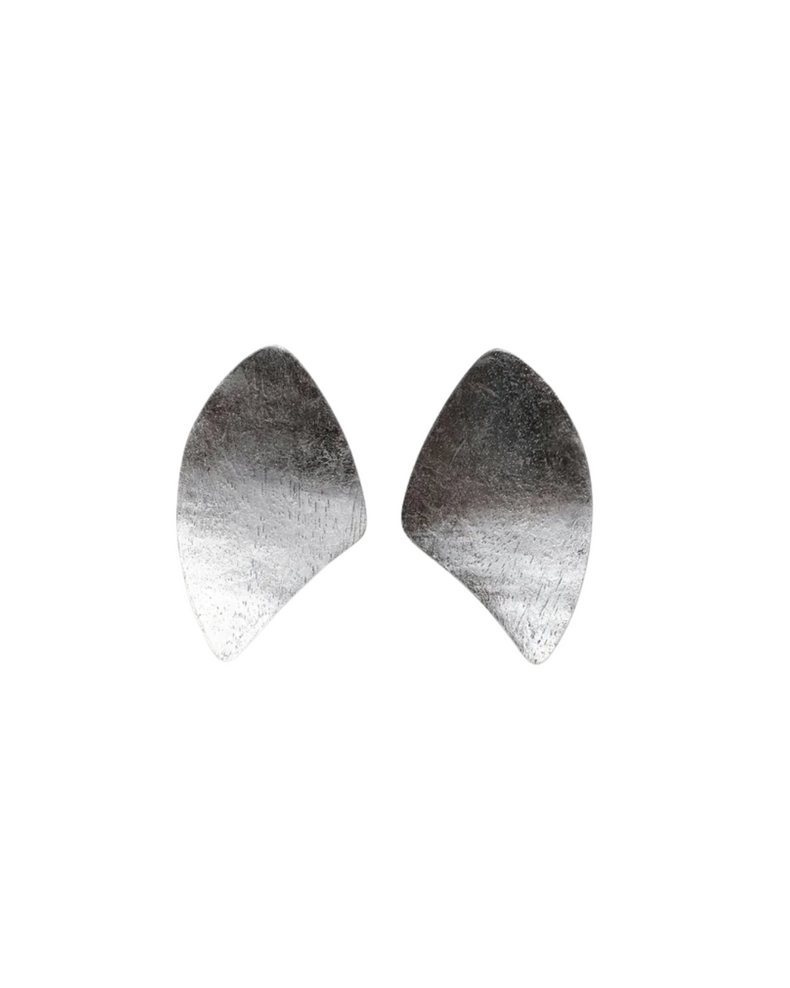 Riva Earrings: Acacia, Silverfoil