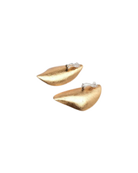 Lora Earrings: Acacia, Goldfoil