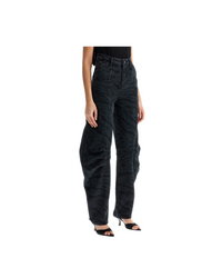Zebra Twill Cargo Pants