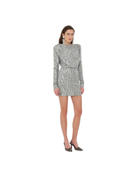 Stretch Sequin Mini Dress