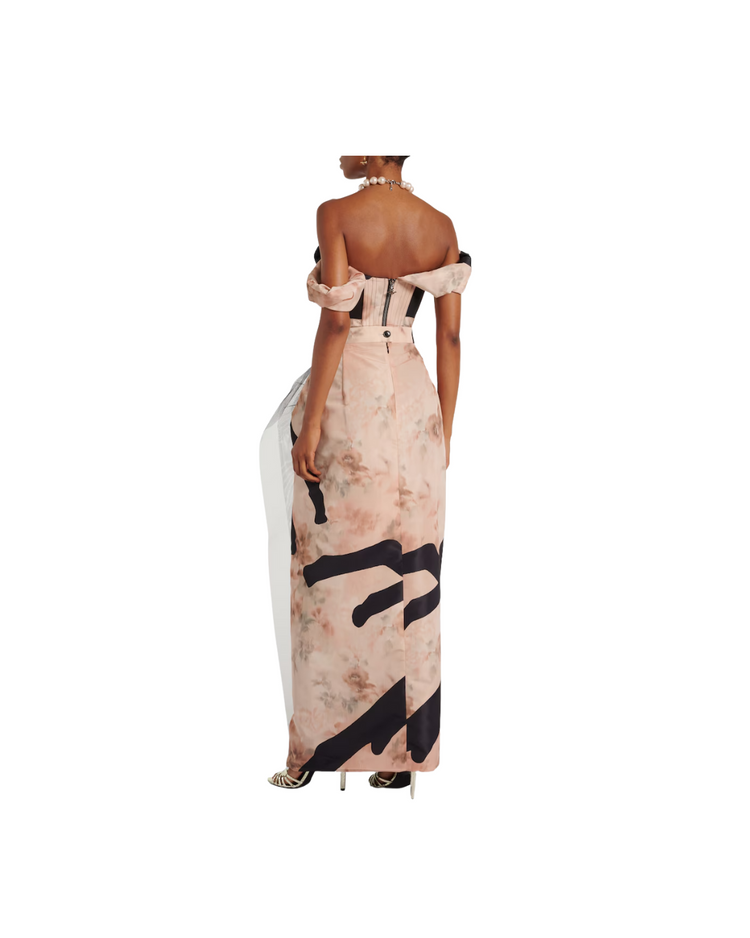 Long Drape Skirt