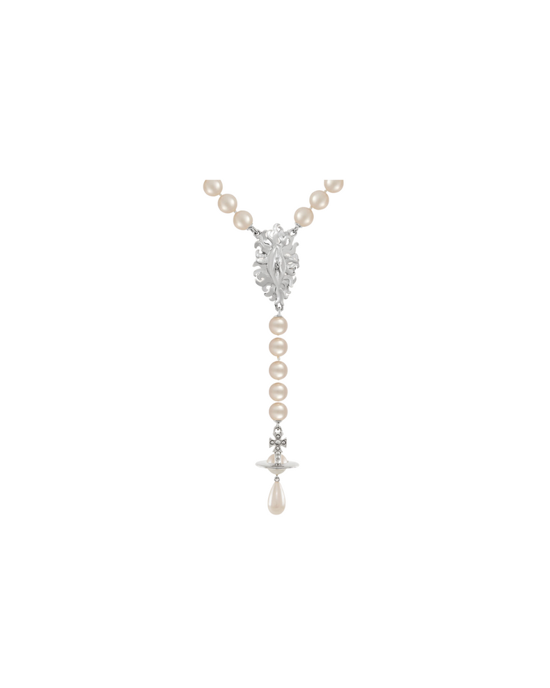 Calista Long Pearl Necklace