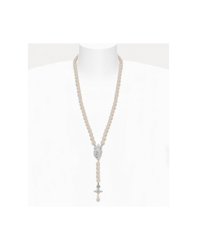 Calista Long Pearl Necklace