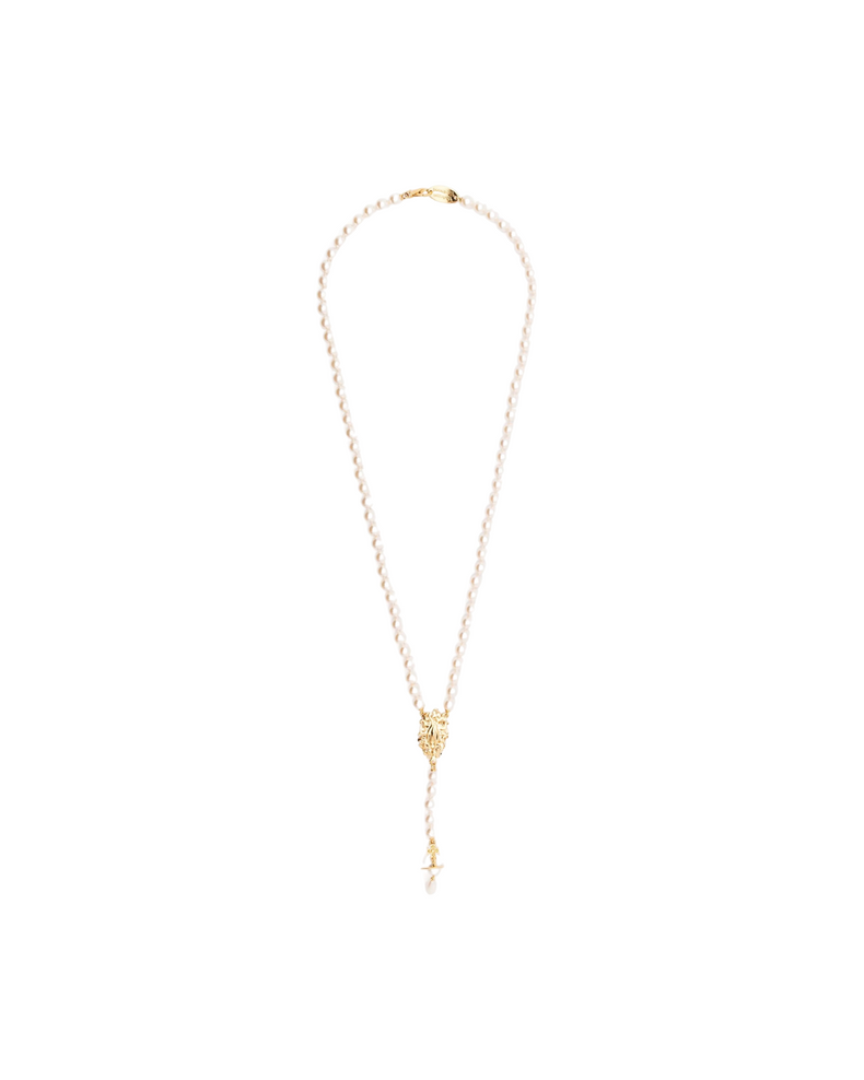 Calista Pearl Long Necklace