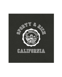 California Emblem Crewneck - Faded Black