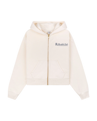 Lion Health Cropped Zip Hoodie